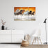 Wandbilder Wohnzimmer XXL Pferde Moderne Bilder Tiere